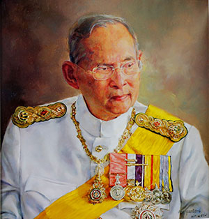 ศักย  ขุนพลพิทักษ์ : พระบาทสมเด็จพระเจ้าอยู่หัว มหาราชของชนชาวไทย